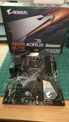 GIGABYTE A520 AORUS ELITE ATX Mainboard Sockel AM4 DDR4