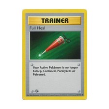 Pokemon Pokemon Base Set (Shadowless) Full Heal (U) #82 (1st Ed) EX