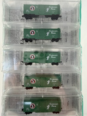 #ad Micro Trains Shawnee Railroad Co. 500 046 Great Northern Railway Z Scale 5 Pk $229.00