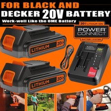 20V 1.5Ah 2.0Ah For BLACK DECKER 20V MAX Lithium Battery OR Charger LBXR20 LBX20