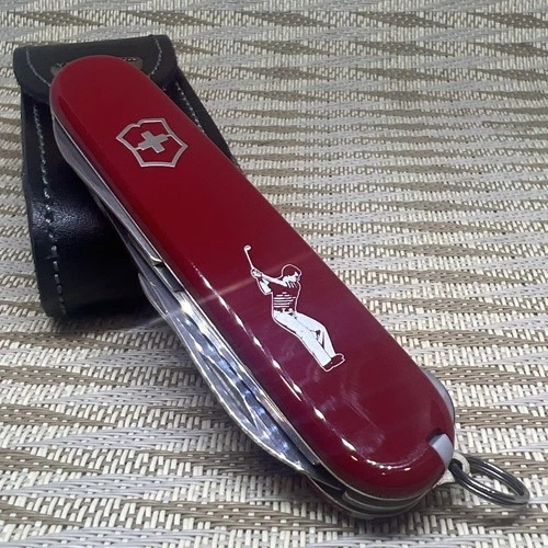 Victorinox Swiss Army Knife Golfer Retired Vintage 91mm Golf Rare EXCELLENT