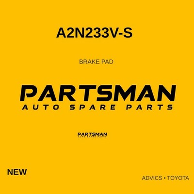 ADVICS Toyota Brake Pad A2N233V-S