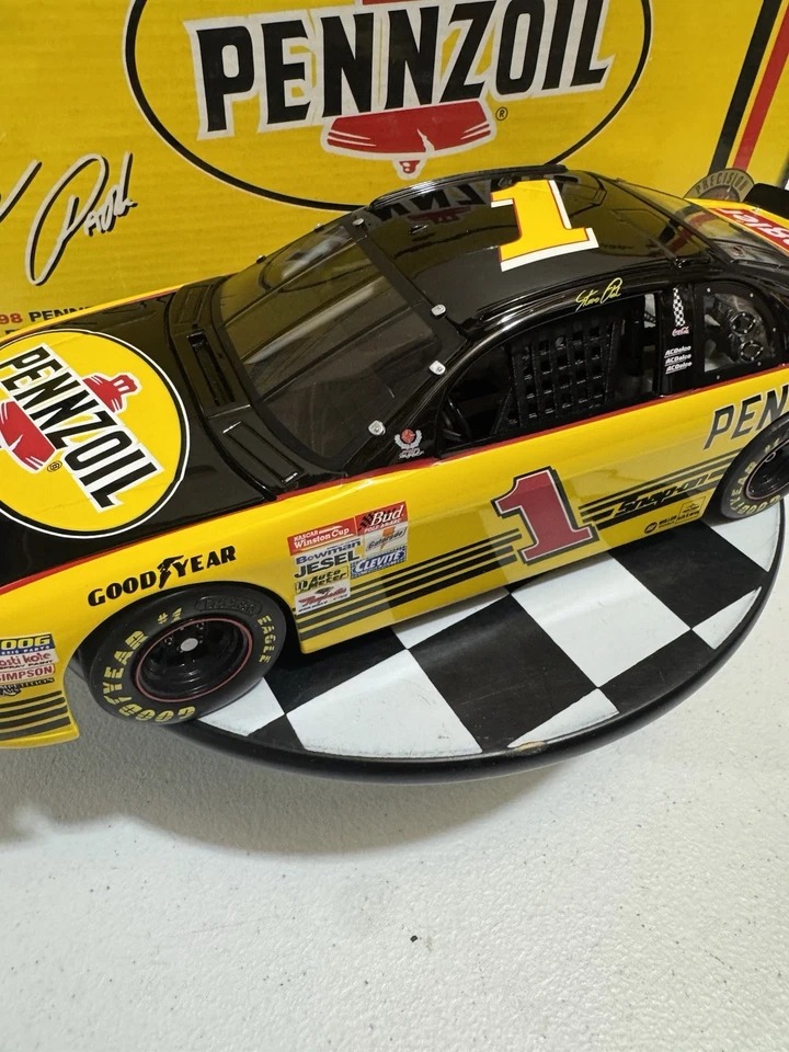 Steve Park #1 Pennzoil 1998 1/18 Nascar Diecast - Image 3 of 4