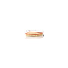 MANN C22018 Air Filter Insert 211mm Length Fits BMW 1 Series 2 Series X1 X2 Mini