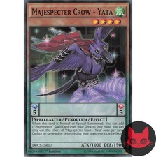 Yugioh Majespecter Crow - Yata DOCS-DE029 Common 1. Auflage NM