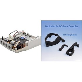 For Dreamcast Console Fan Installation Kit with Custom Conversion Cable