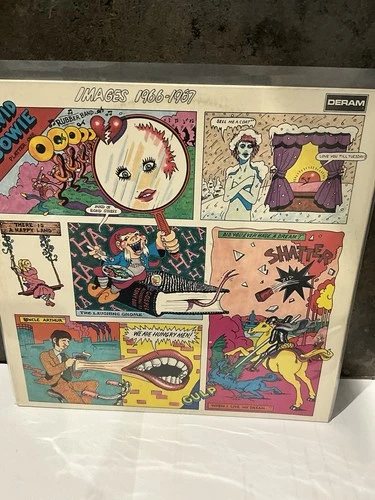 DAVID BOWIE Images 1966-1967 ORG '82 German 11trk LP in Very Nice VG+/EX+ COND