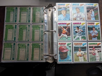 1977 TOPPS BASEBALL CARD SINGLES You-Pick / choose (501-660) EXMT-NRMT