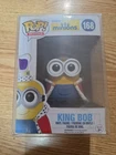 Funko Pop! King Bob 168 Minions Despicable Me Movies Illumination Vaulted
