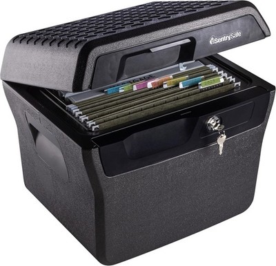 SentrySafe Fireproof Waterproof Lock Box 0.66 Cubic Feet