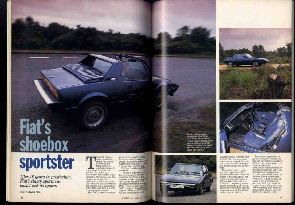 [d5274] 1988/7/23 Motor / Renault 19, Suzuki Swift, Daihatsu Charade ...