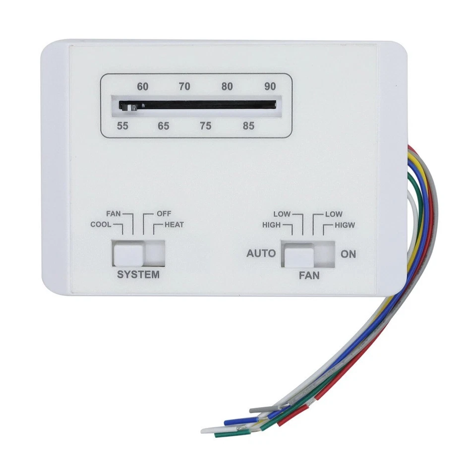 White Thermostat for RV For Coleman Air Conditioners For Mach Series 7330G3351 - Image 2 of 4
