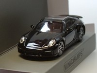 Minichamps Porsche 911 Turbo, 2020, Schwarz - 870 069071 - 1:87