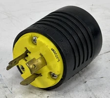 Lot Of 2 Pass & Seymour Legrand L3720P, Turnlock Plug 20 A, 347 V