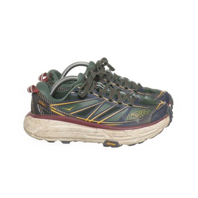Hoka One One, Laufschuhe, Größe: 38, MAFATE SPEED 2, Grün/Gelb, Damen #Swm