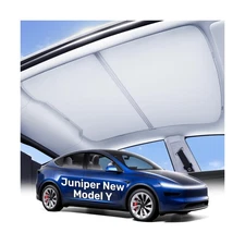 Zanch 2025 Tesla New Model Y Juniper Accessories Sunshade Roof [Ice-Crystal C...
