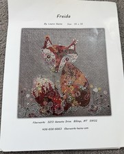 Freida FOX Laura Heine Fiberworks Collage Qui...