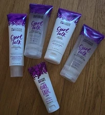 Lot of 5 Not Your Mother's Curl Talk Frizz Control Sculpting Gel Defining Cream