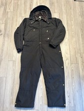 Carhartt Yukon Extreme Mens Arctic Quilt Coveralls With Detachable Hood Size LG
