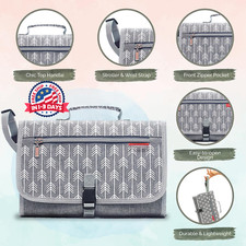 Cambiador De Pa ales Port til Para Viajes De Beb 