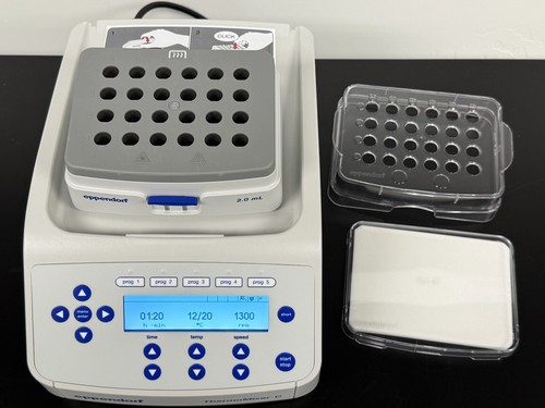 Eppendorf 5382 ThermoMixer C mixer shaker with 2.0ml tube block - Picture 2 of 6