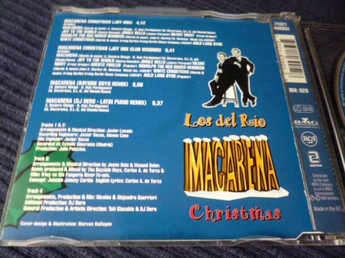 CD Maxi Single Los Del Rio - Macarena CHRISTMAS Remixe 1992 | 4 Tracks - Bild 2 von 4