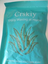 Crskiy Professional Gentle To Sensitive Wax Pack Beans Aloe Rose Waxing At Home