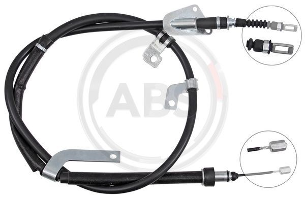 A.B.S. K10053 Handbremsseil FüR KIA Hyundai-image