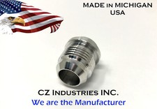 AN10, 10 AN, 10AN MALE BILLET 6061T6 ALUMINUM WELD ON TURBO RETURN LINE BUNG