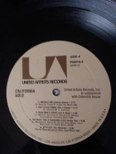 California Gold - Various Artists - United Artists Records P-16013(records only)