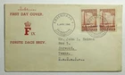 1950 Copenhagen Denmark First Day Cover to Garwood Texas