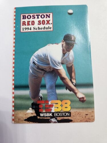 Boston Red Sox--Roger Clemens--1994 Pocket Schedule--Bulk Lot Of 28 - Picture 1 of 3