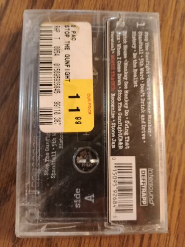 TRAPP cassette tape 2 Pac Notorious B.I.G. big rap hip hop SEALED - Picture 2 of 2