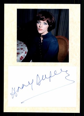 Anny Duperey Französische Schauspielerin Original Signiert #BC G 39870