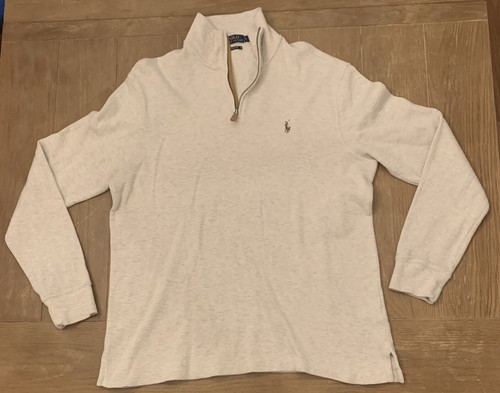 POLO RALPH LAUREN ESTATE RIB 1/4 ZIP UP 