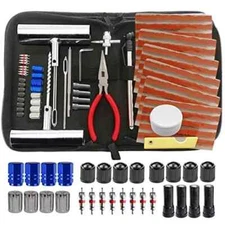 Tire Repair Kit 68pcs Heavy Duty Tire Plug Kit Universal Tire Repair Tools Flat