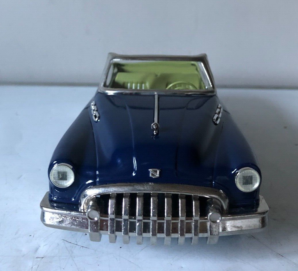 1950年型ビュイック オープン ネイビー 日本製 FIFTIES ICHIKO 1:18 1950 BUICK OPEN CONVERTIBLE ~ FRICTION DRIVE