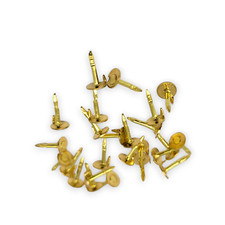 Pin-Nadeln Anstecknadeln goldfarben für butterfly clip Anstecker Pin Verschluss