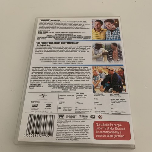 Funny People / Happy Gilmore / Billy Madison (Box Set, DVD, 2010) - Picture 2 of 5