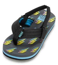 REEF TODDLER KIDS LITTLE AHI BOLT UP SANDALS/FLIP FLOPS SIZE 11/12 NWT