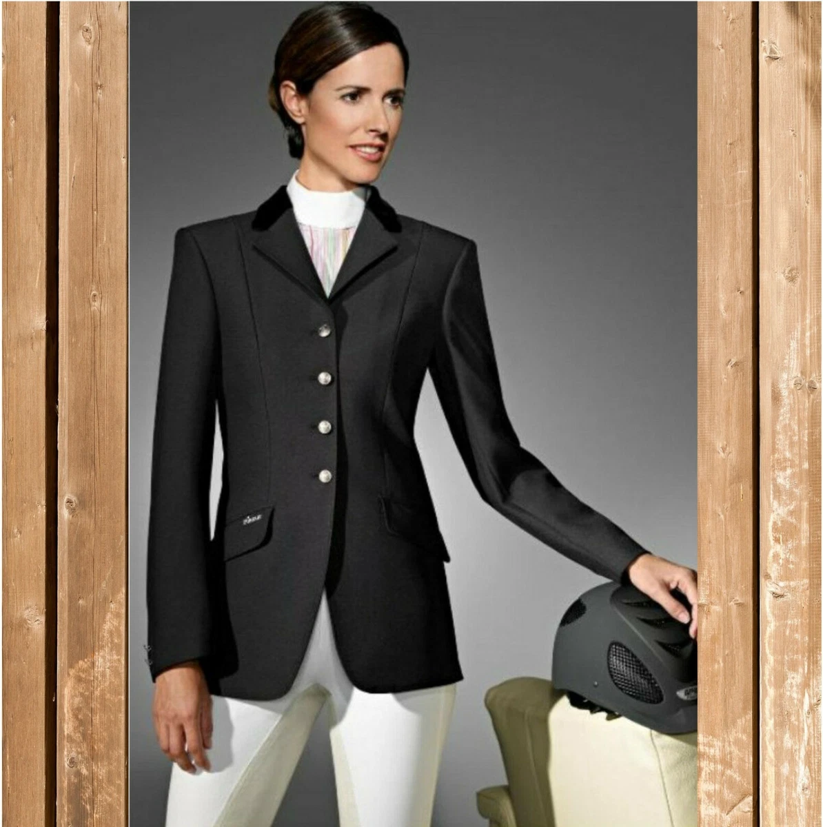 Veste De Concours Pikeur Grasco II – Softshell Noire – Taille 52 – Neuve