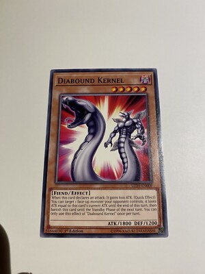 yugioh card diabound Kernel (1st Edition) - LED5-EN008 Discover 210 Yugioh and yugioh