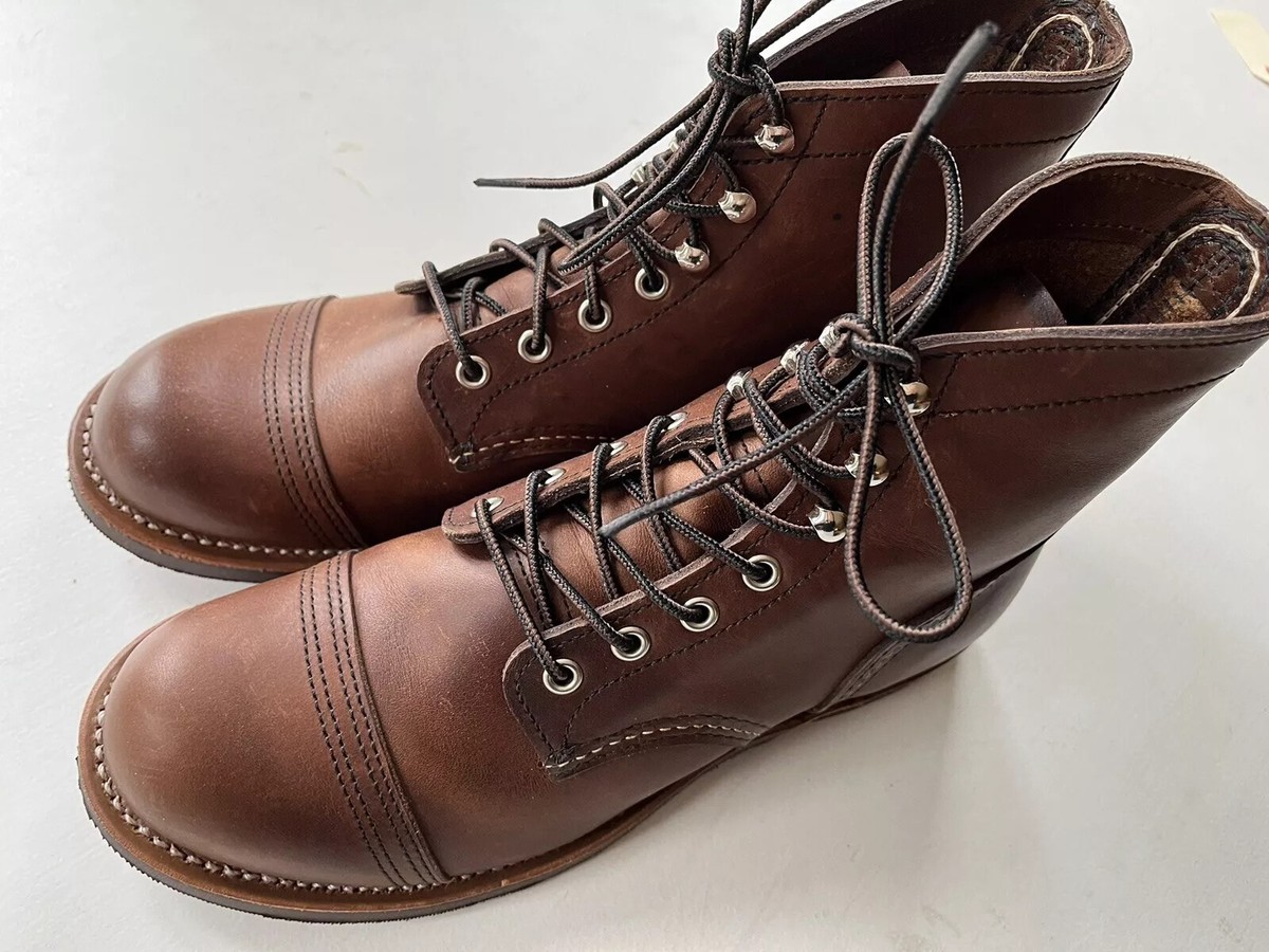 Buy Red Wing 6 Inch Iron Ranger Mens 8111 Amber Harness Leather