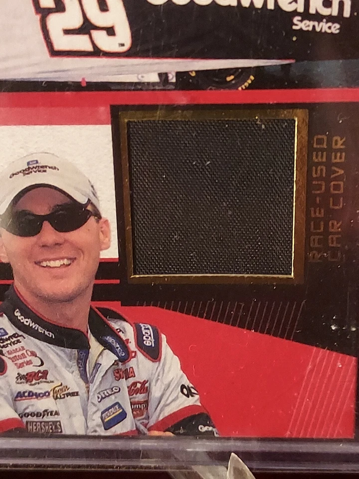Kevin Harvick 2002 PRESS PASS UNDER COVER DRIVER SERIES MEM #215/260 Card #UCD3 - Image 2 of 4