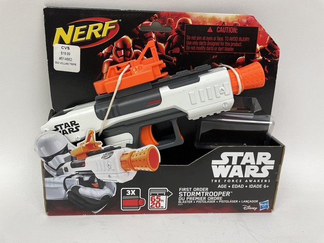 Star Wars Nerf Episode VII First Order Stormtrooper Blaster 6yrs 2015 for sale online | eBay