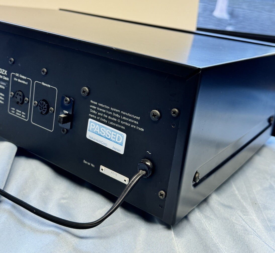 Nakamichi 670ZX 3 Head Luxury Cassette Deck Tested | eBay Nakamichi 670ZX 3 Head Luxury Cassette Deck Tested | eBay