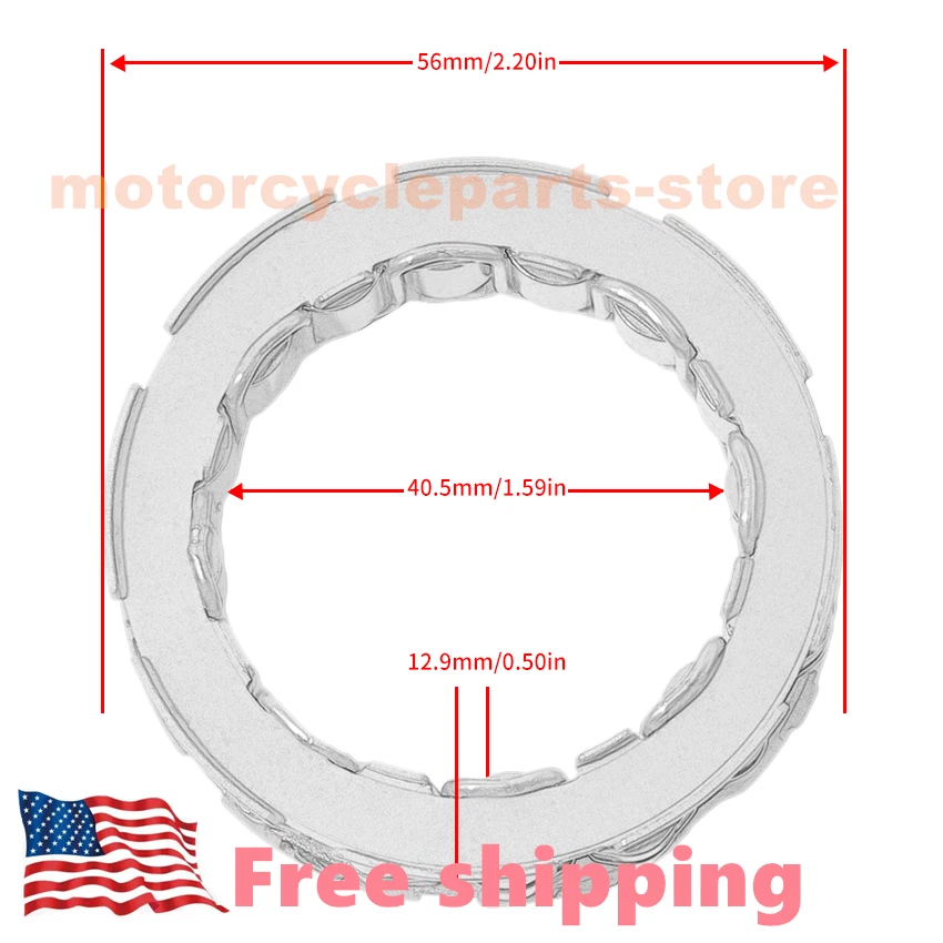 ONE WAY STARTER SPRAG CLUTCH BEARING for Husaberg 75040026000 FS570 2010-2011 Foto 2 de 4