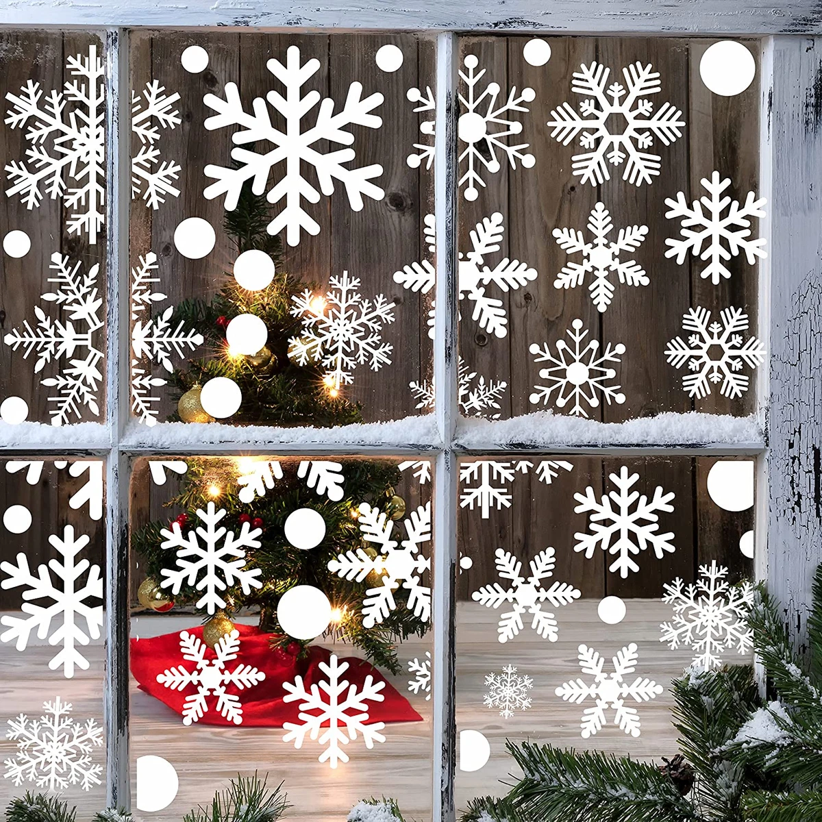 Snowflake 2024 window stickers