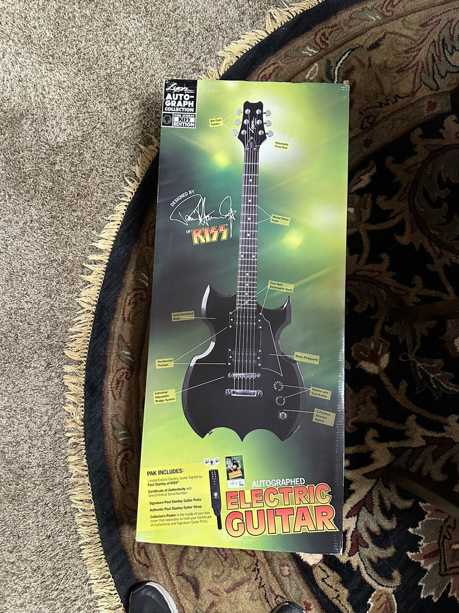 KISS PAUL STANLEY 限定盤ピクチャー・レコード 新品 KISS PAUL STANLEY signed ROCK And ROLL OVER KISSOnline