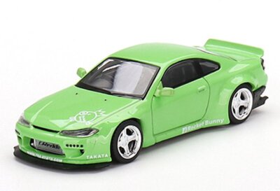 NISSAN Silvia (S15) - Rocket Bunny - green - Mini GT 1:64 | eBay